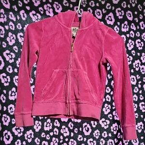 Juicy Couture Vibrant Pink Kids Hoodie